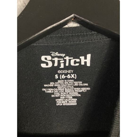 Disney Lilo & Stitch Halloween Kids T-Shirt Black Size Small‎ - Picture 4 of 6